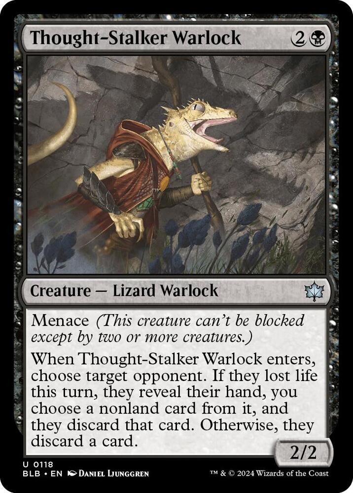 Thought-Stalker Warlock [Bloomburrow - 118]