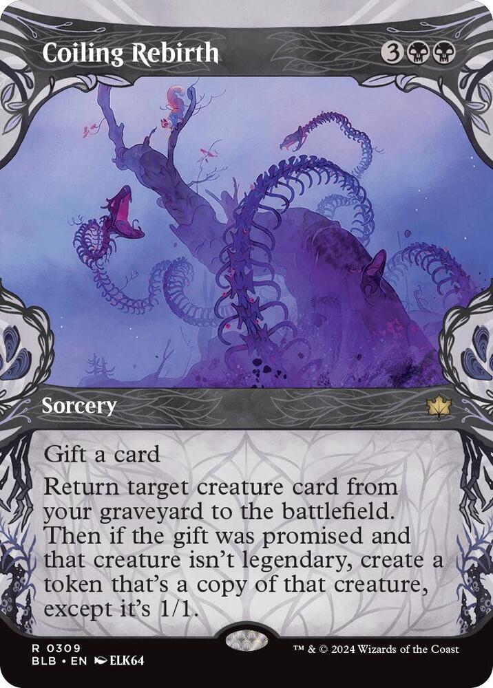 Coiling Rebirth (Showcase) [Bloomburrow - 309]