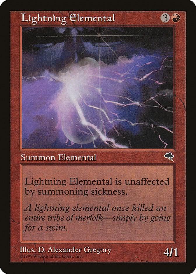 Lightning Elemental [Tempest - 186]