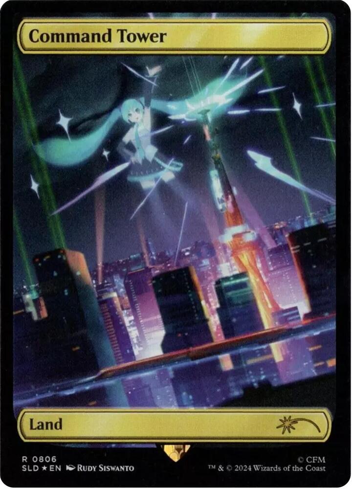 Command Tower (0806) (Rainbow Foil) [Secret Lair Drop Series - 806]
