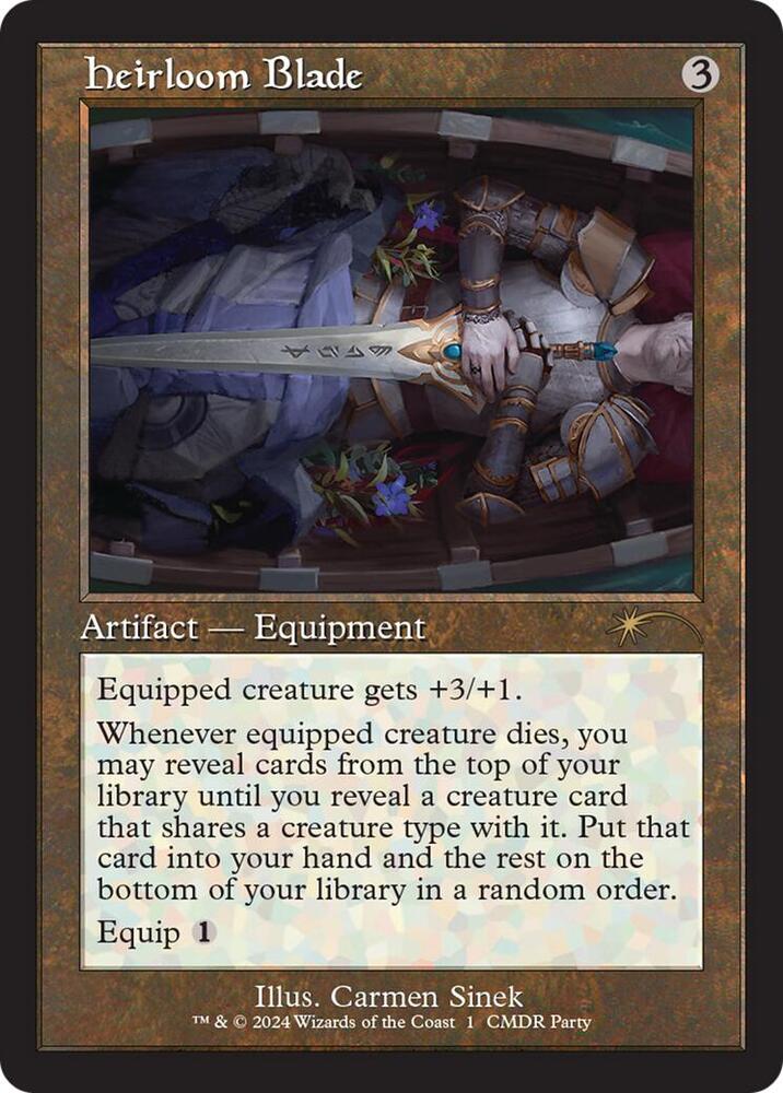 Heirloom Blade (Retro Frame) [WPN & Gateway Promos - 1]