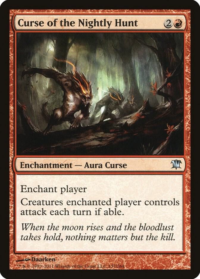 Curse of the Nightly Hunt [Innistrad - 137]