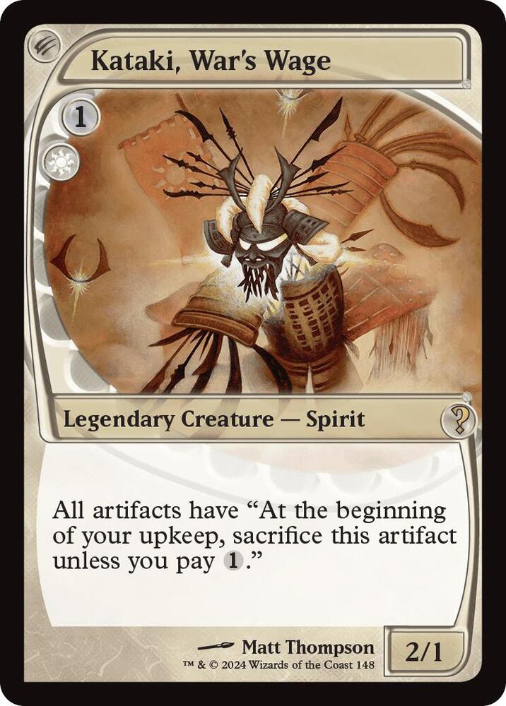 Kataki, War's Wage (Future Sight) [Mystery Booster 2 - 148]