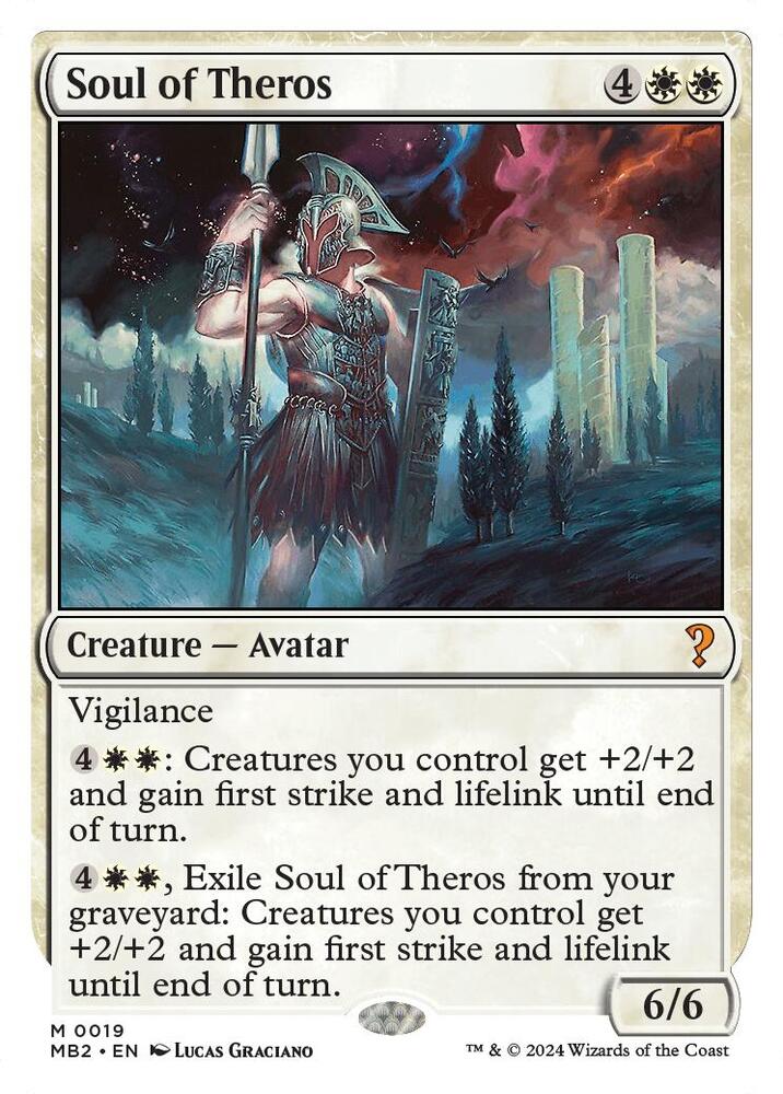 Soul of Theros (White Border) [Mystery Booster 2 - 19]