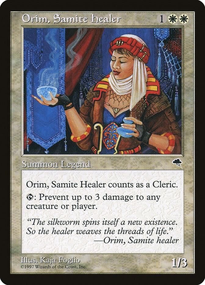 Orim, Samite Healer [Tempest - 33]