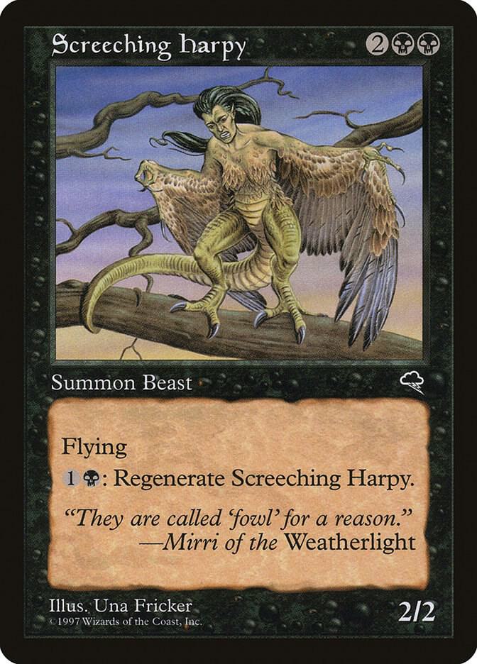 Screeching Harpy [Tempest - 155]