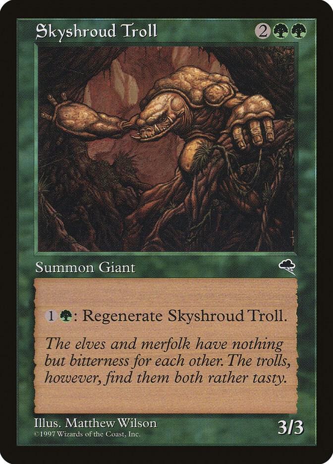Skyshroud Troll [Tempest - 257]