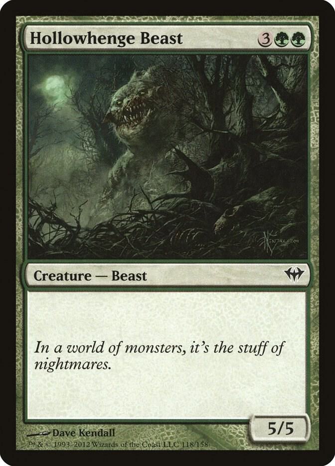 Hollowhenge Beast [Dark Ascension - 118]