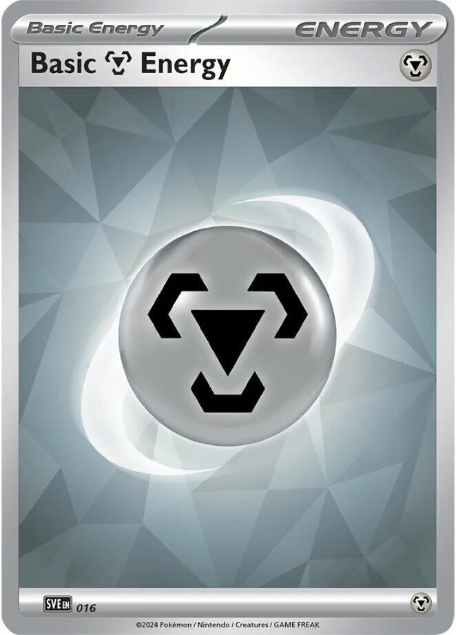 Basic Metal Energy - 016 [SVE: Scarlet & Violet Energies - 016]