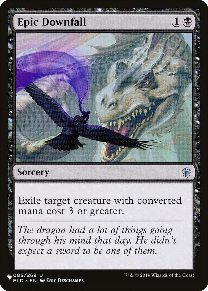 Epic Downfall [The List Reprints - 085/269]