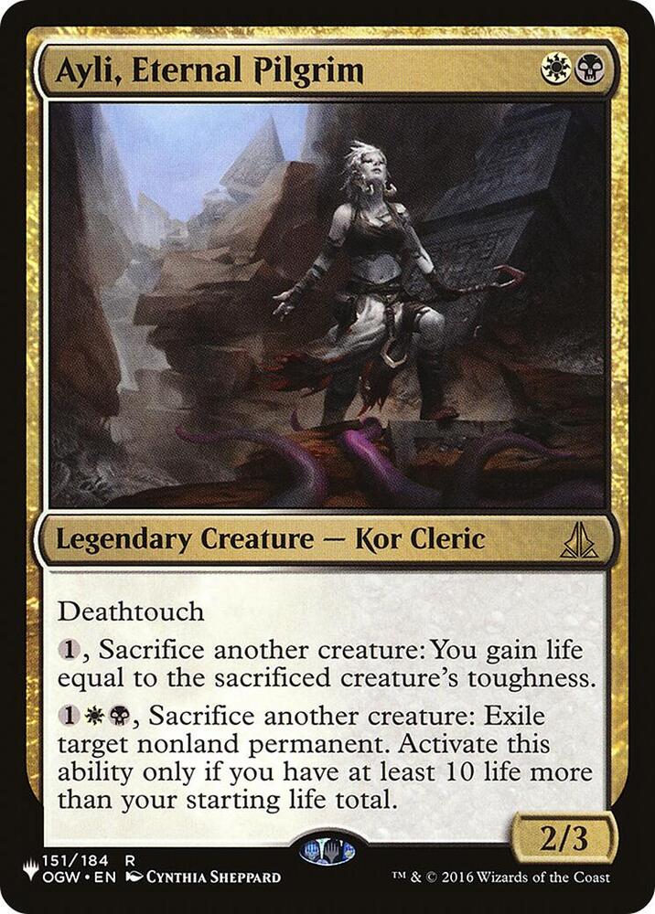 Ayli, Eternal Pilgrim [The List Reprints - 151/184]