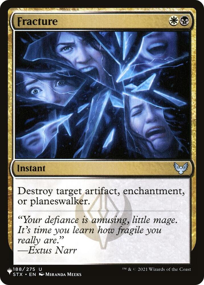 Fracture [The List Reprints - 188/275]