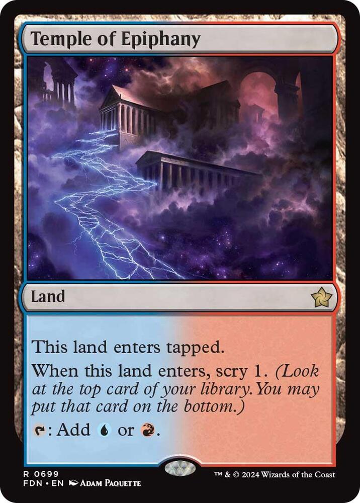 Temple of Epiphany [Foundations - 699]