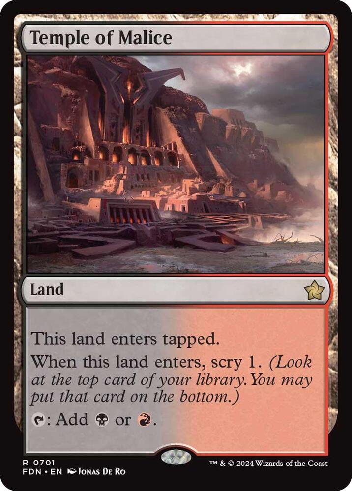 Temple of Malice [Foundations - 701]