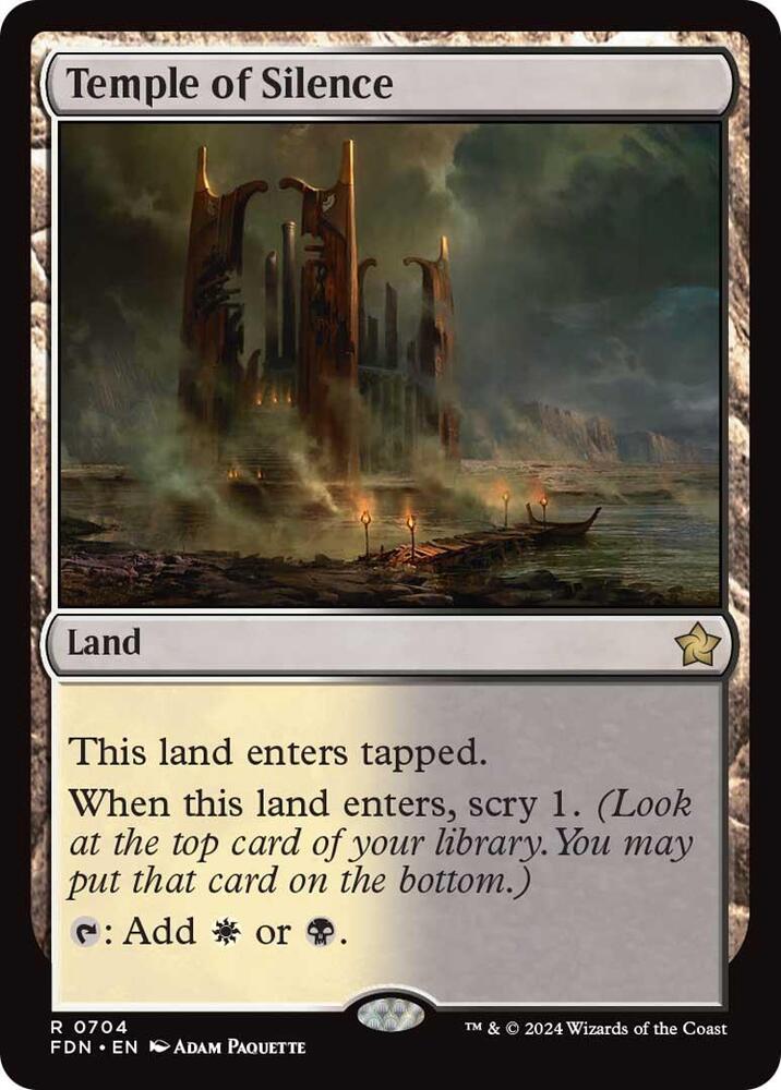 Temple of Silence [Foundations - 704]
