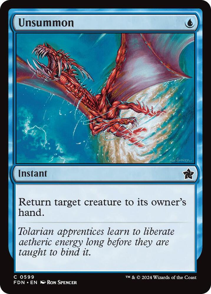 Unsummon (0599) [Foundations - 599]