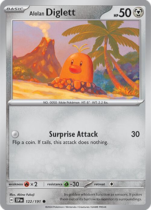 Alolan Diglett [SV08: Surging Sparks - 122/191]