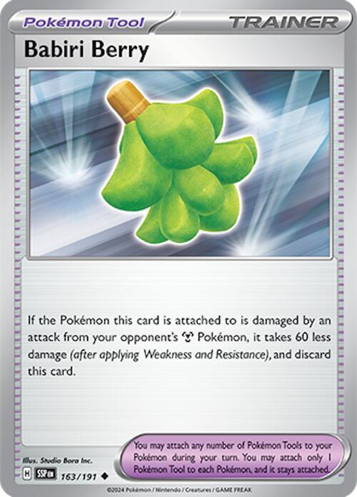 Babiri Berry [SV08: Surging Sparks - 163/191]