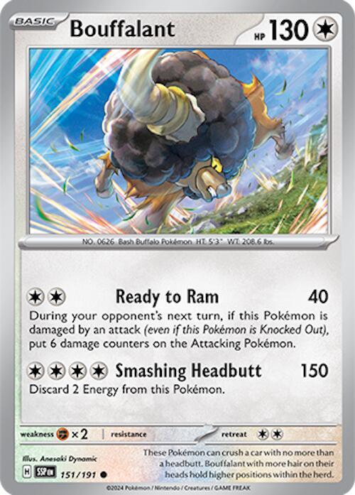 Bouffalant [SV08: Surging Sparks - 151/191]