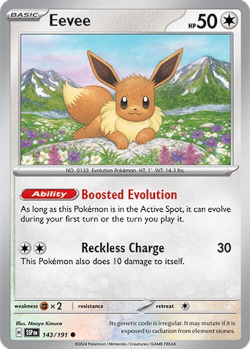 Eevee [SV08: Surging Sparks - 143/191]