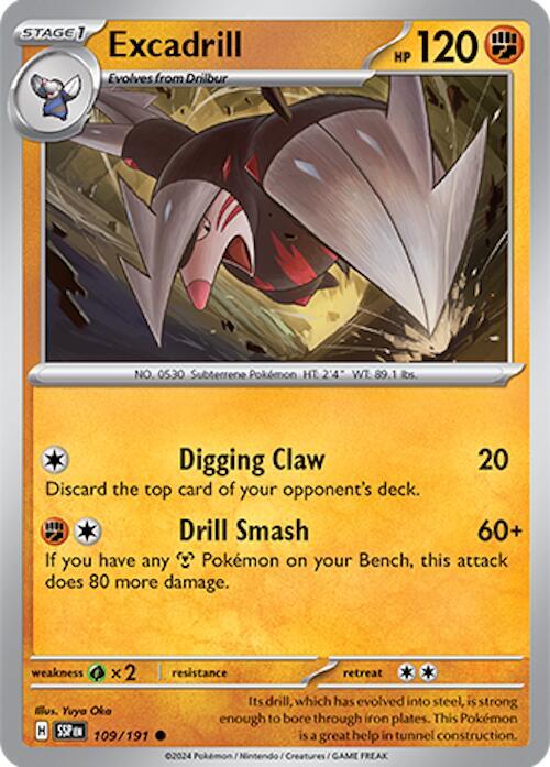 Excadrill [SV08: Surging Sparks - 109/191]