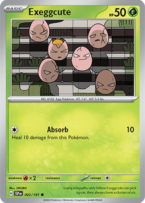 Exeggcute - 002/191 [SV08: Surging Sparks - 002/191]