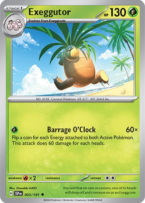 Exeggutor [SV08: Surging Sparks - 003/191]