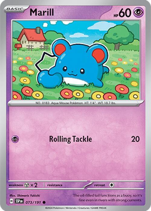 Marill [SV08: Surging Sparks - 073/191]