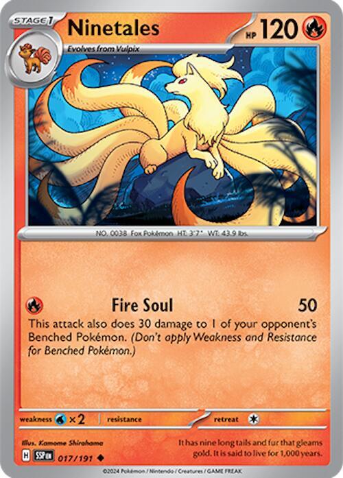 Ninetales [SV08: Surging Sparks - 017/191]