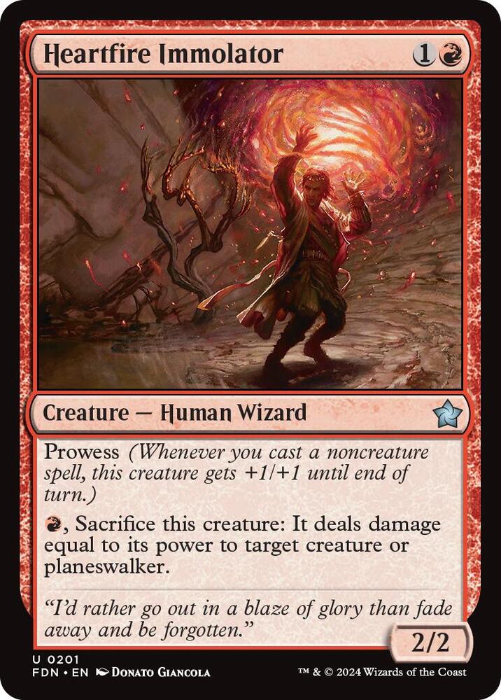 Heartfire Immolator [Foundations - 201]