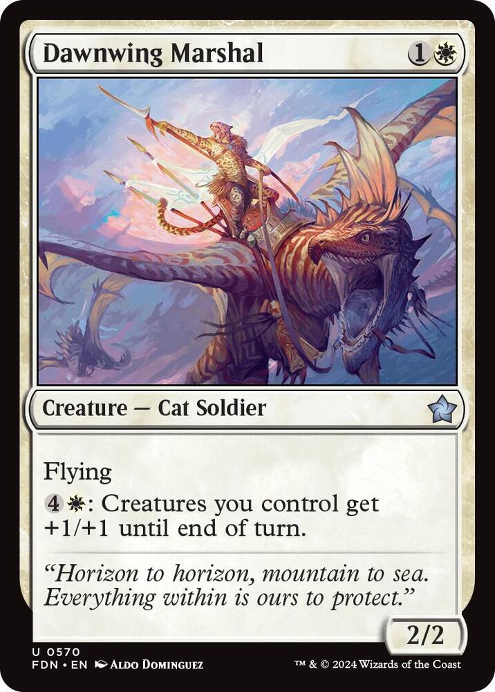 Dawnwing Marshal [Foundations - 570]