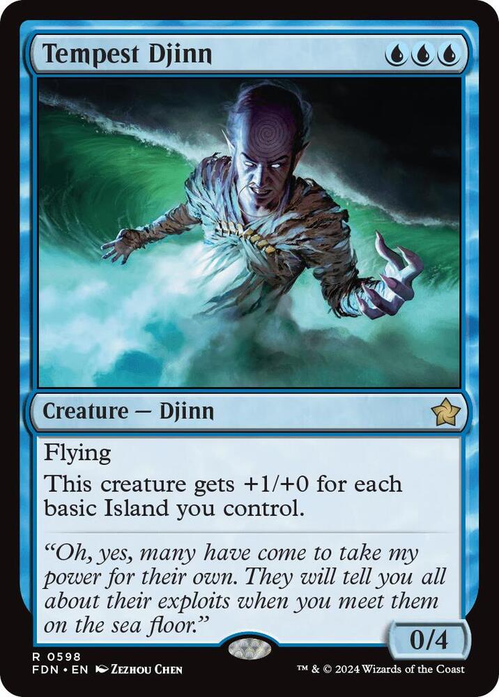 Tempest Djinn (0598) [Foundations - 598]