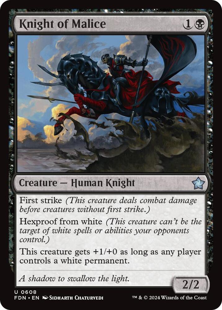 Knight of Malice [Foundations - 608]