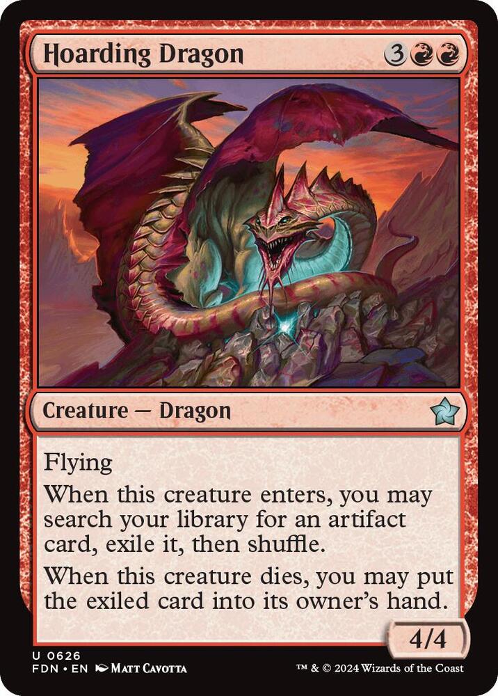Hoarding Dragon [Foundations - 626]