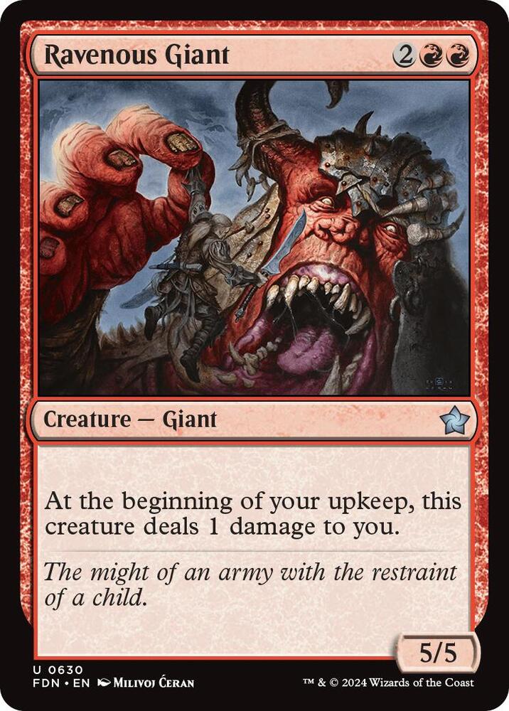 Ravenous Giant [Foundations - 630]