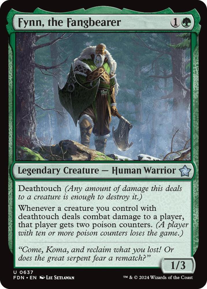 Fynn, the Fangbearer [Foundations - 637]