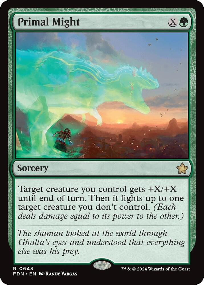 Primal Might (0643) [Foundations - 643]