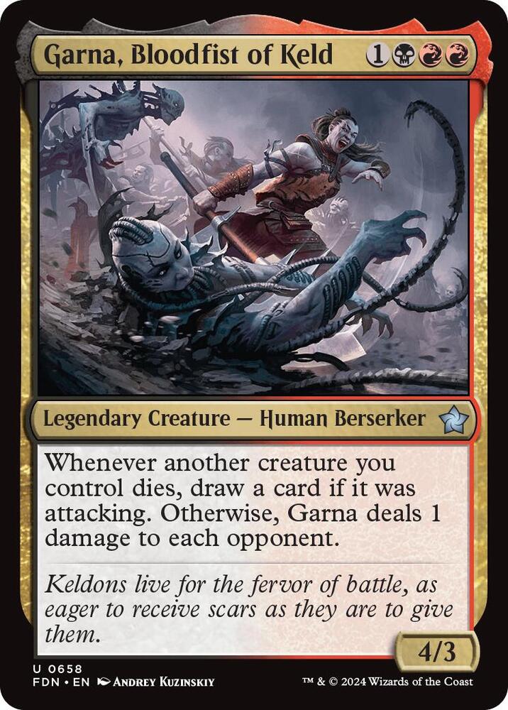 Garna, Bloodfist of Keld [Foundations - 658]