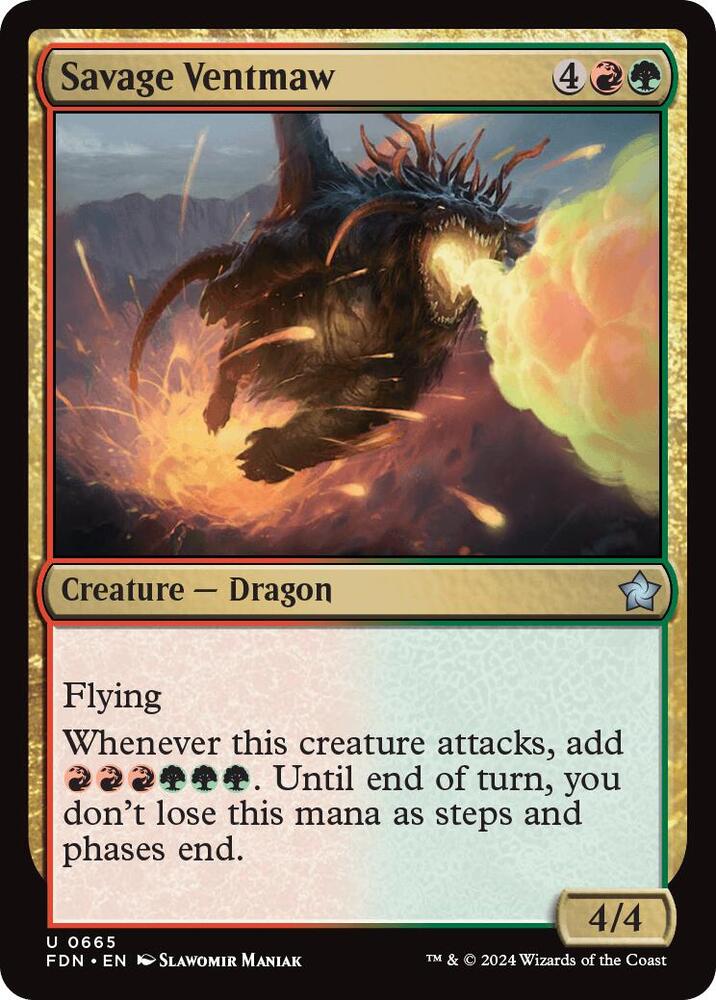 Savage Ventmaw [Foundations - 665]