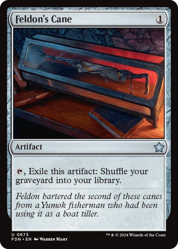 Feldon's Cane [Foundations - 673]