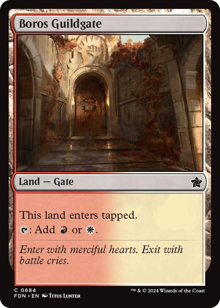 Boros Guildgate [Foundations - 684]