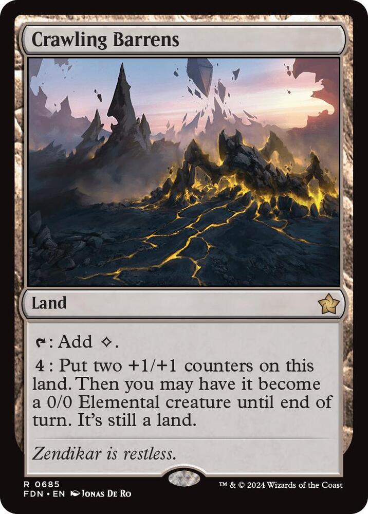 Crawling Barrens [Foundations - 685]