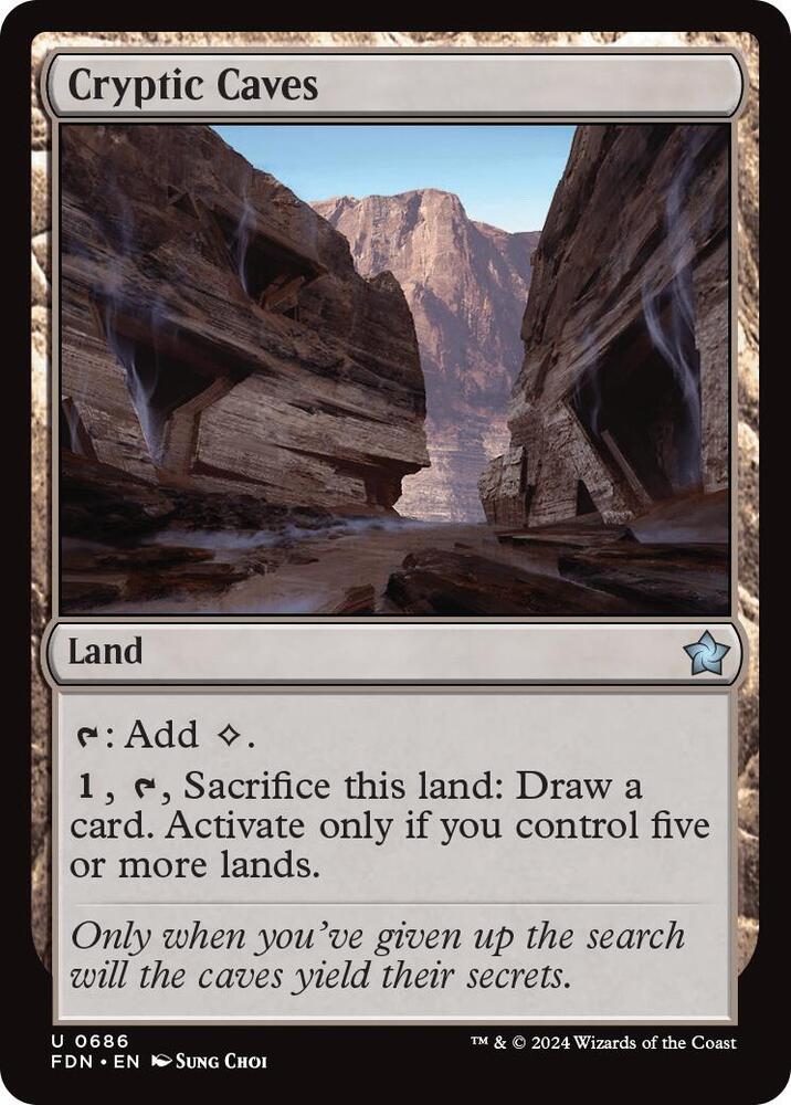 Cryptic Caves (0686) [Foundations - 686]