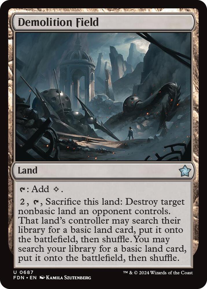 Demolition Field [Foundations - 687]