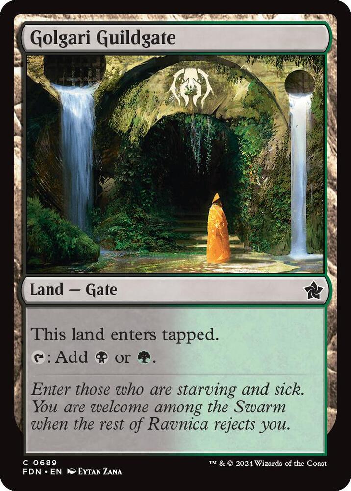 Golgari Guildgate [Foundations - 689]