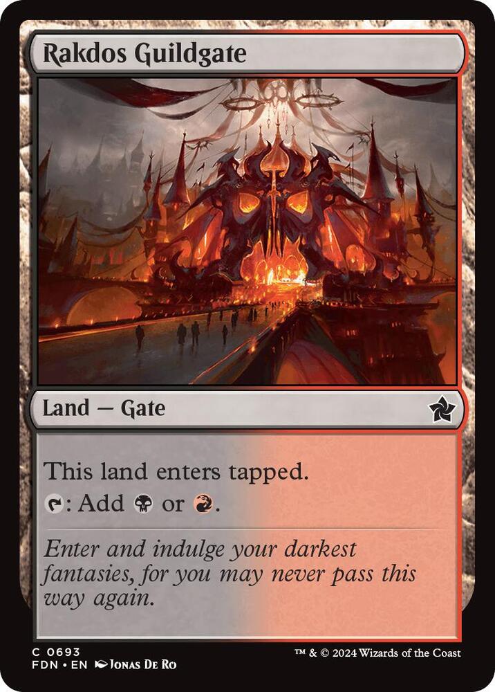 Rakdos Guildgate [Foundations - 693]