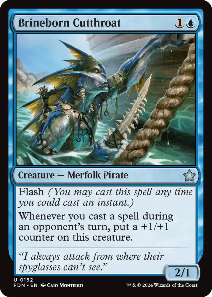 Brineborn Cutthroat [Foundations - 152]