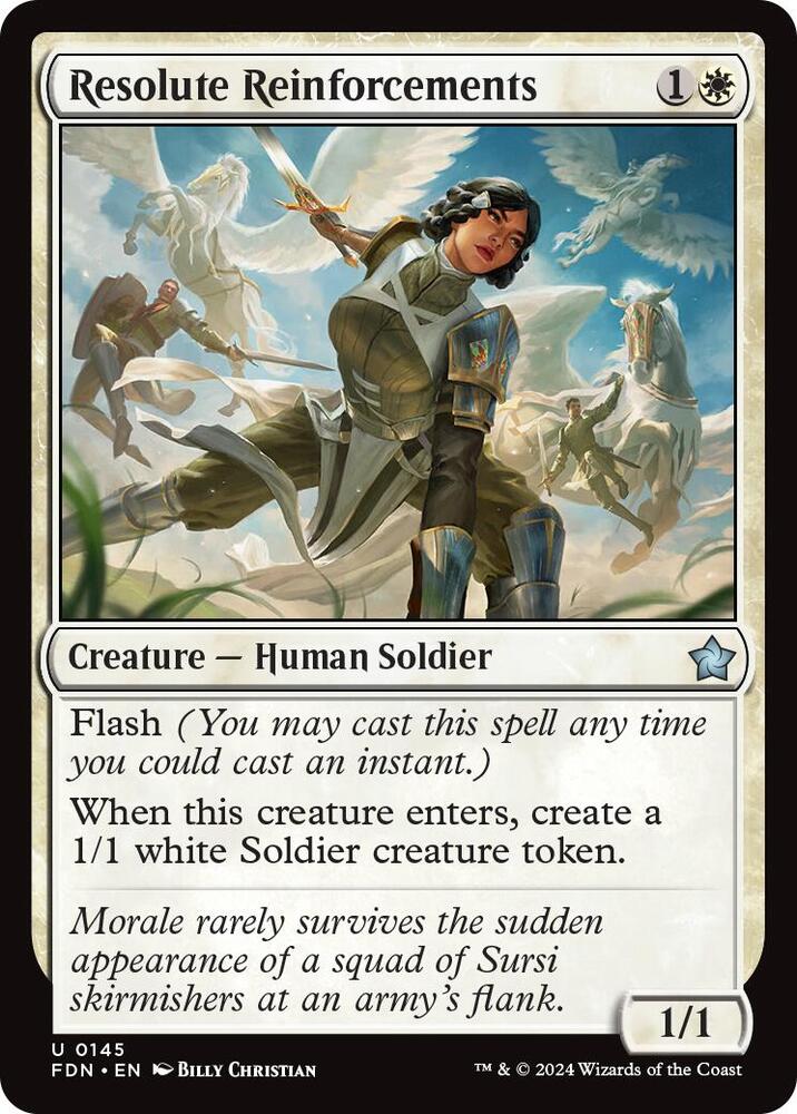 Resolute Reinforcements [Foundations - 145]