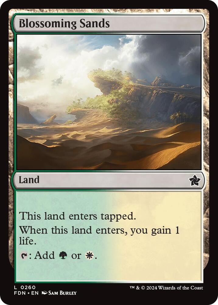 Blossoming Sands [Foundations - 260]