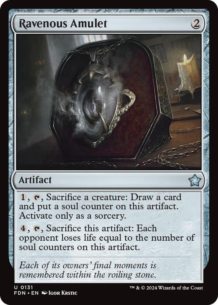 Ravenous Amulet [Foundations - 131]